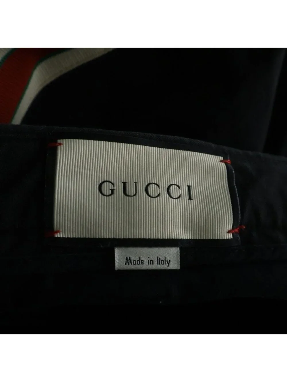 Gucci Sideline Pants Side Line Stretch Black